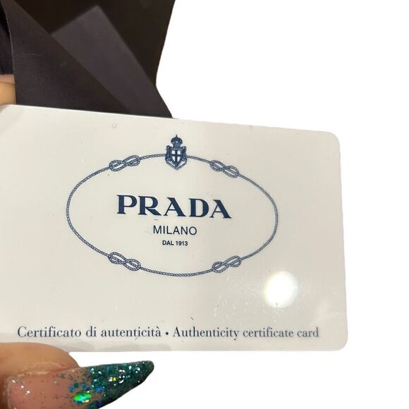 PRADA Oversized Designer Sunglasses Brown Rectangle SPR 19I 2AU-6S1 Tortoise - Picture 13 of 14